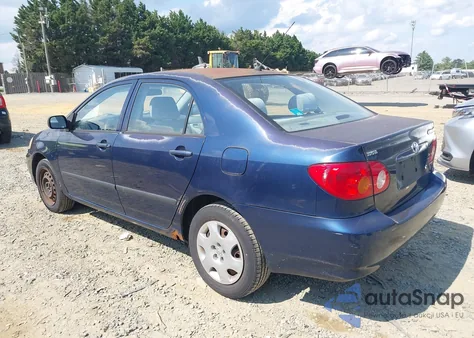 2003 Toyota Corolla Ce из США, поврежденный, VIN 2T1BR32E73C038277